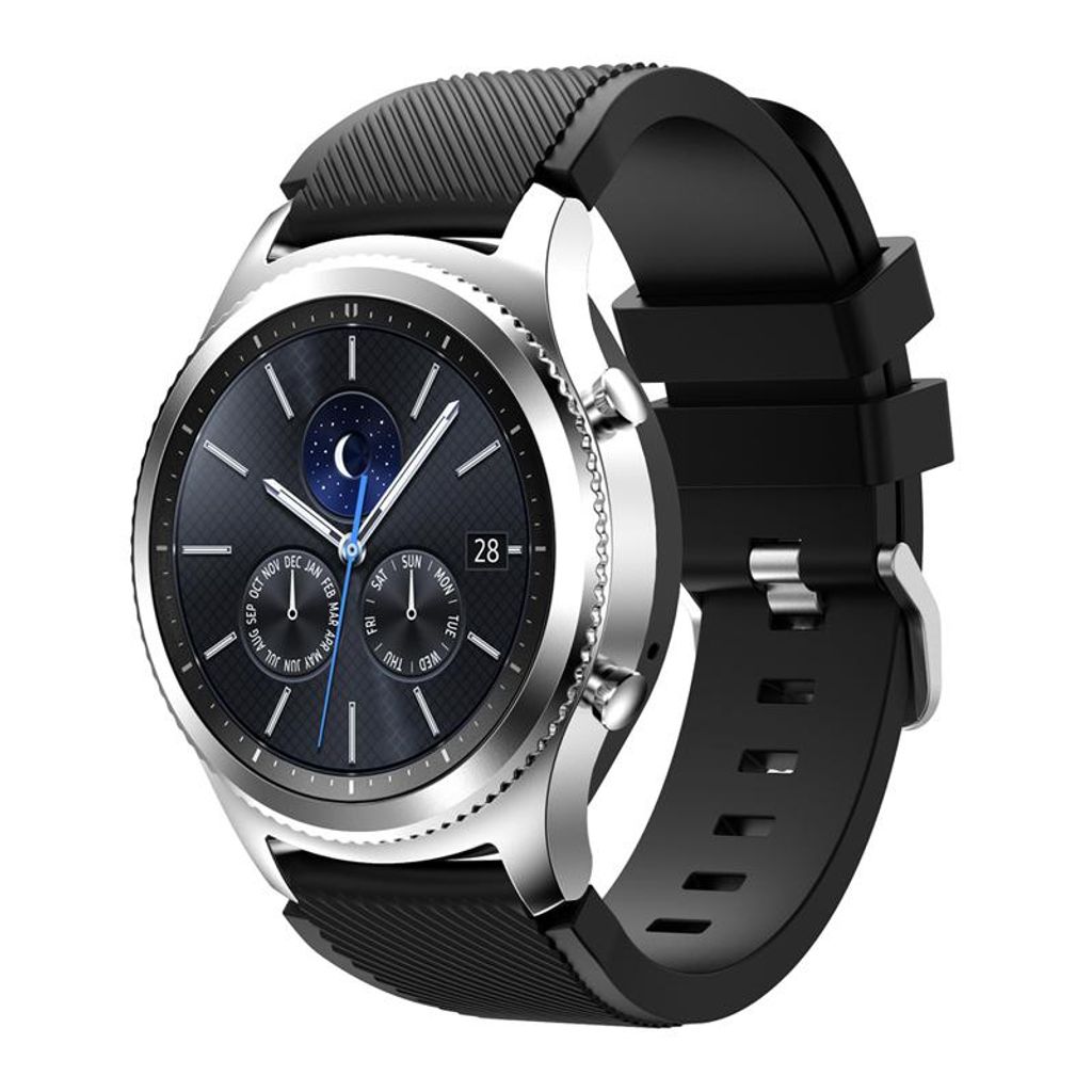 Sport Armband 20mm Silikon für Samsung Galaxy Watch 7/6/5/4/FE 40mm 44mm + FE Garmin Forerunner 645 245 Venu