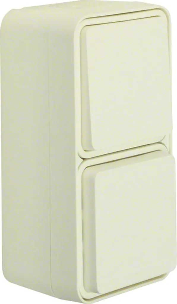 Bloc Combiné Interrupteur et Prise Berker 47803512 pour Montage Encastré