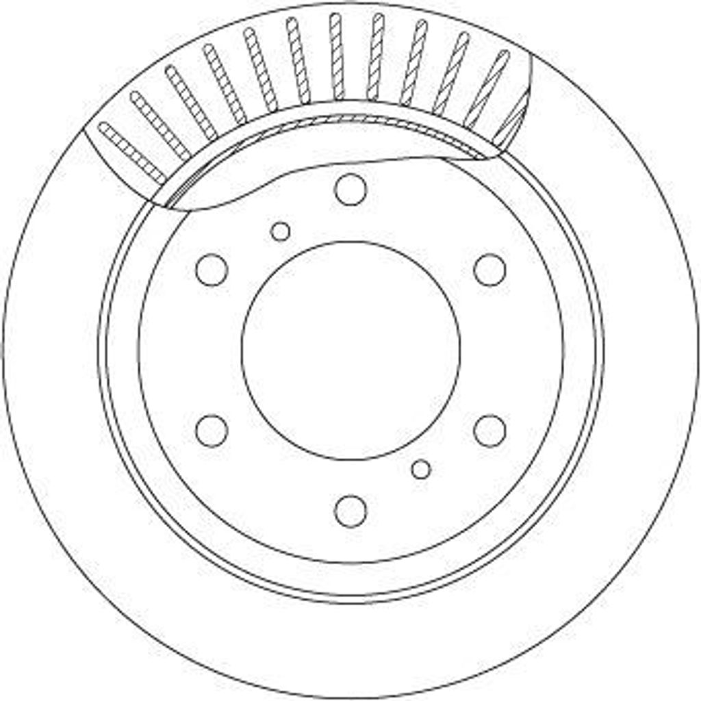 TRW Bremsscheiben (2 Stück) Hinterachse DF7061S