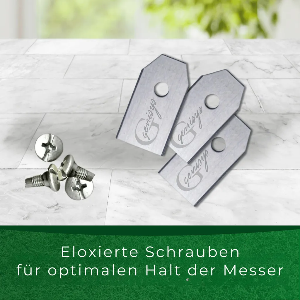 Lame di Ricambio Genisys per Gardena Sileno - Bellezza e Sicurezza - 5