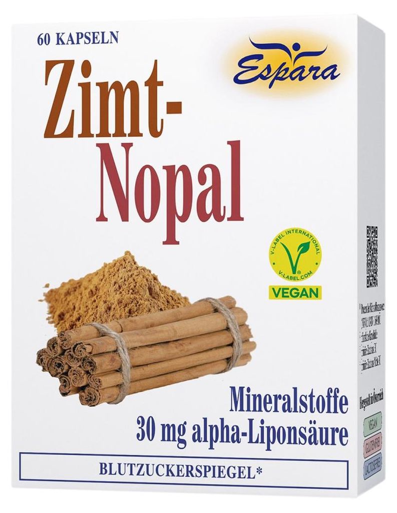 Cannella Nopal Capsule 60 Capsule Immagine del prodotto 