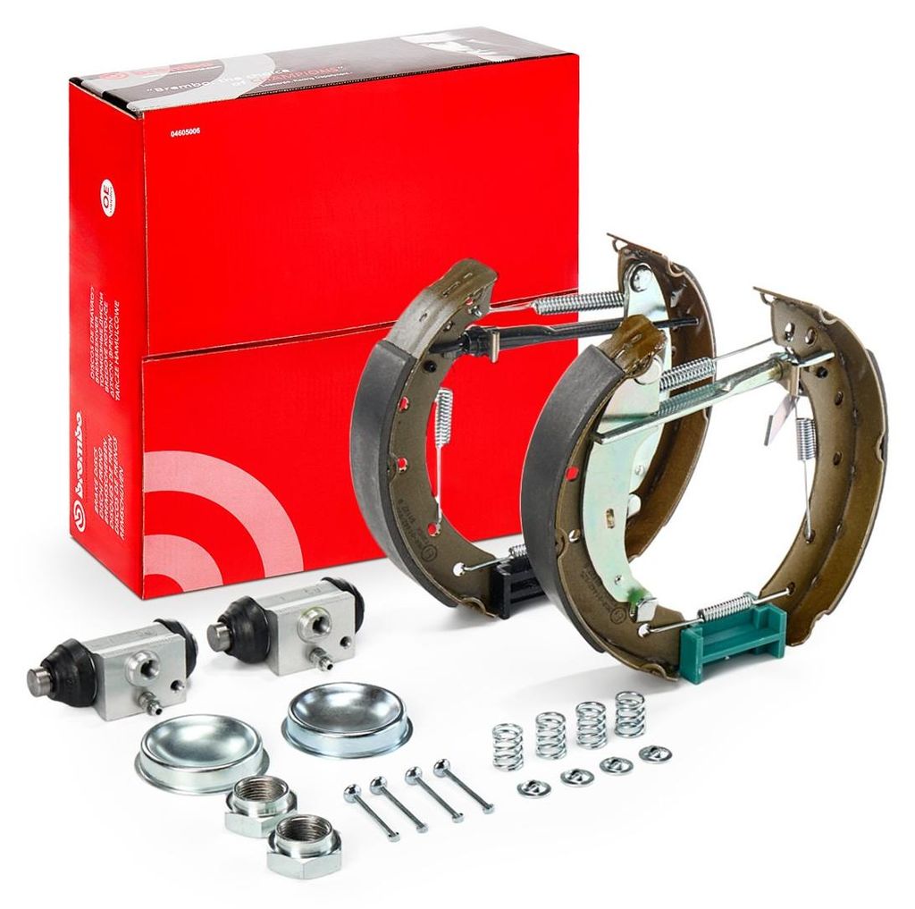 BREMBO Bremsensatz Trommelbremse Hinten passend für PEUGEOT 206 Schrägheck (2A/C) K 61 072