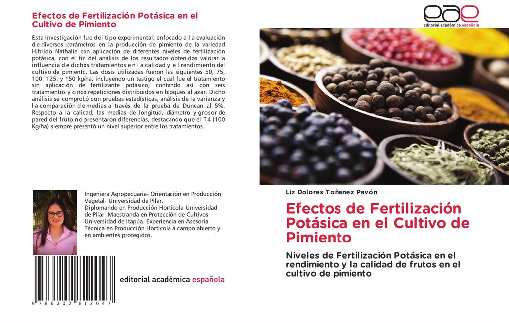 Efectos de Fertilización Potásica en el Cultivo de Pimiento