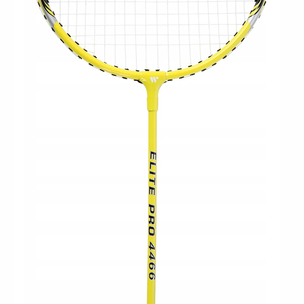 Badminton WISH Alumtec 4466 Jaune : Set de 2 Raquettes Performance
