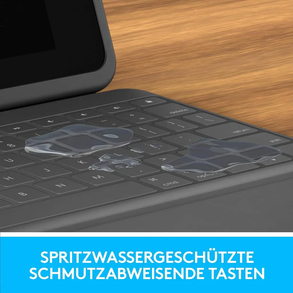 Protection Robuste iPad 10.2 et Clavier AZERTY Logitech Rugged Folio Pro - 17
