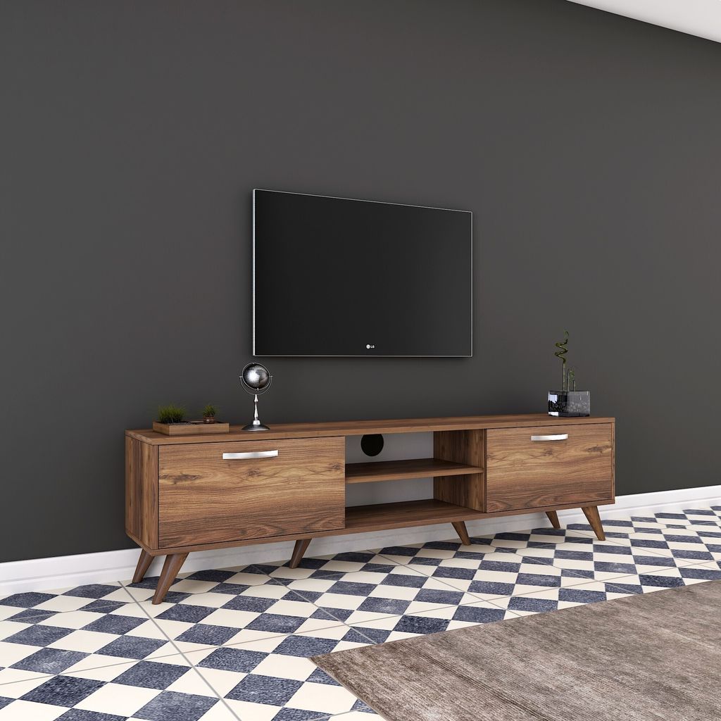 Skye Decor, A9- A9 RAN, Nussbaumfarbe, TV-Schränke, Produktbild 4