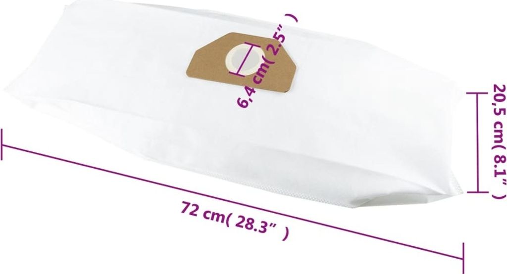 Dustwave® 20 sacchetti per aspirapolvere AEG Vampyr 8200