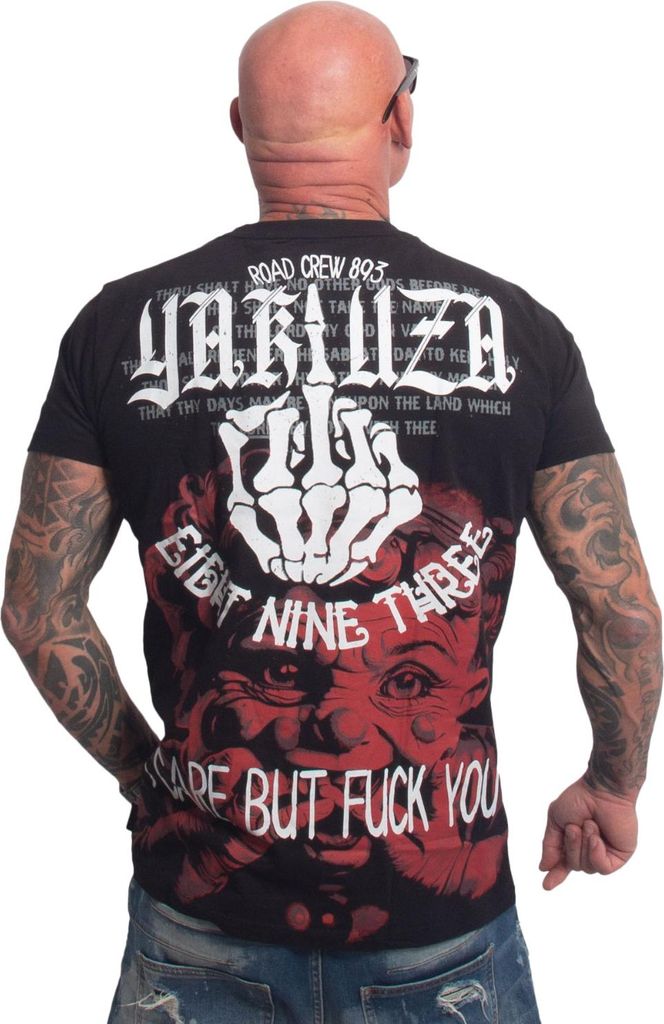 Yakuza Herren Care Regular T-Shirt, Schwarz, XL