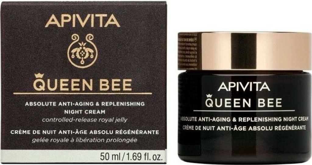 Apivita Queen Bee Night Cream 50ml Produktbild 