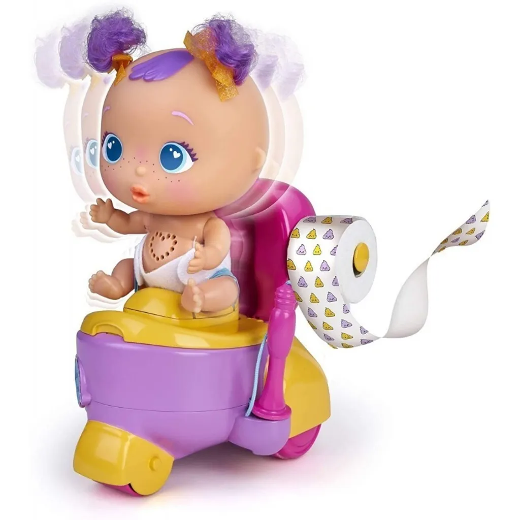 Pot d'apprentissage interactif Bellies Famosa pour filles et garçons