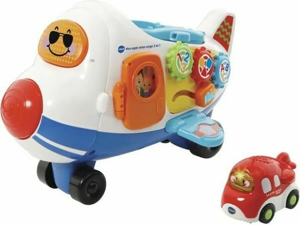 Véhicule Vtech 80-503105 Incassable avec Figurine pour Jeu Sans Batterie
