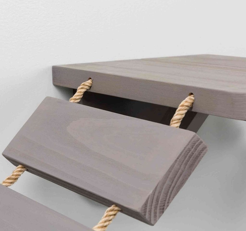 TRIXIE Wandmontierte Katzenkletterleiter 150 x 30 cm Taupe Produktbild 14