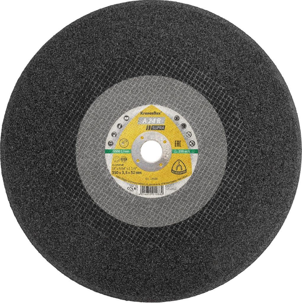 Klingspor A 24 R Großtrennscheiben, 300 x 3 x 32 mm gerade 10 Stk