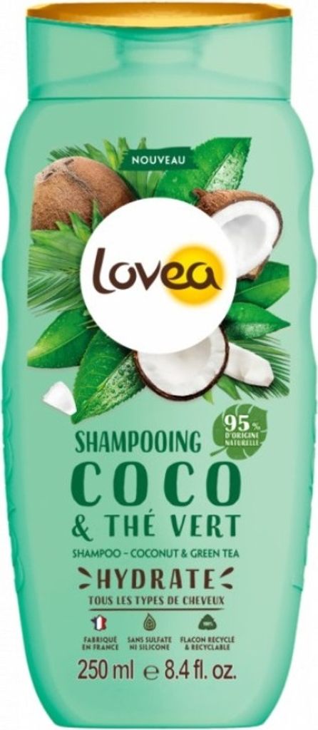 Lovea Shampoo coco &green tea (250 ml)
