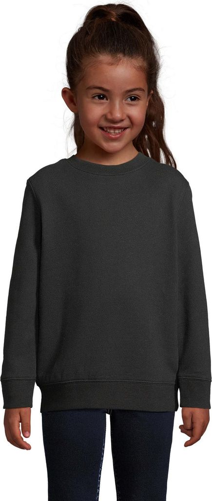 SOLS - "Columbia" Sweatshirt für Kinder LT1969 (128) (Schwarz)
