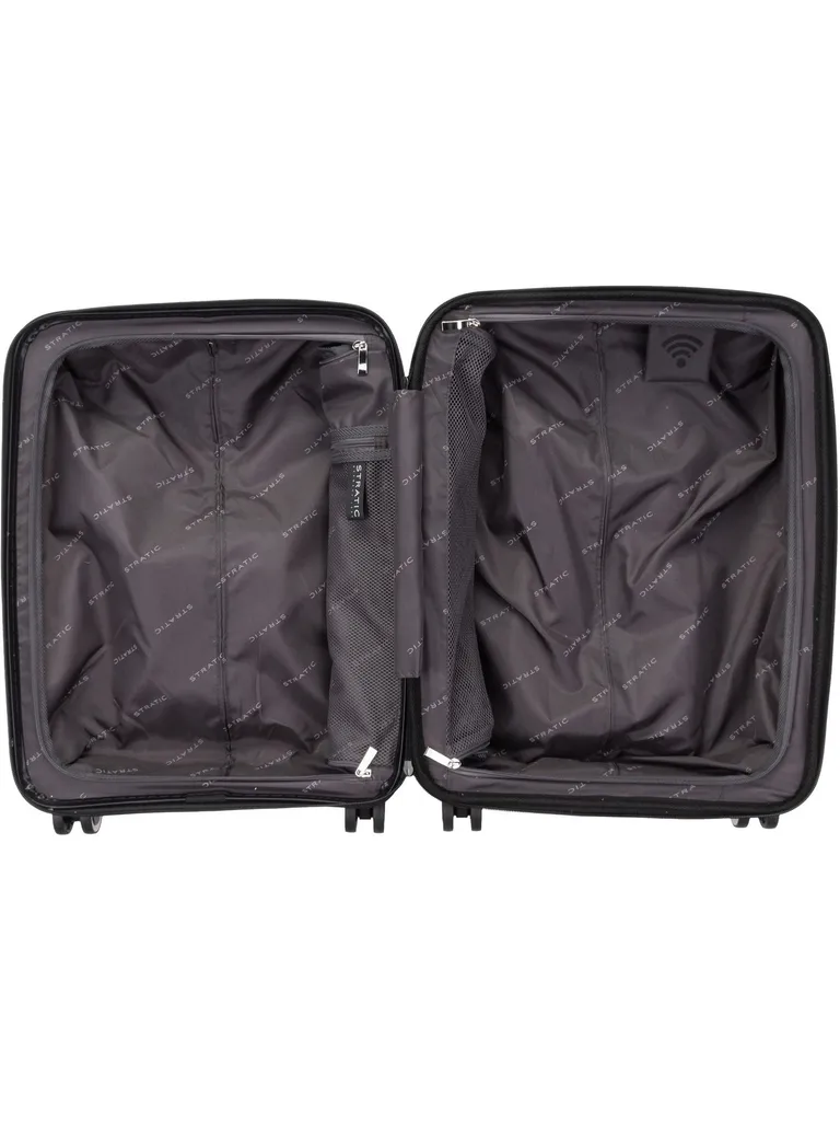 Valise cabine Stratic Straw + EXP TSA Rose 55cm extensible rigide - 20