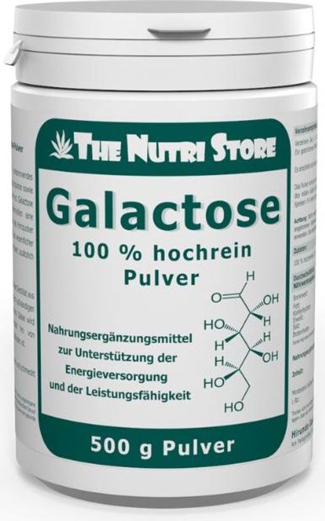 The Nutri Store Galactose 100% reines Pulver, 500 g Pulver Produktbild 