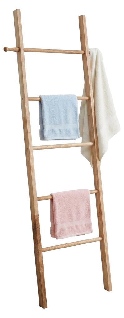Relaxdays, sušiak na uteráky, 5 priečok, výška x šírka: 170 Obrázok produktu 