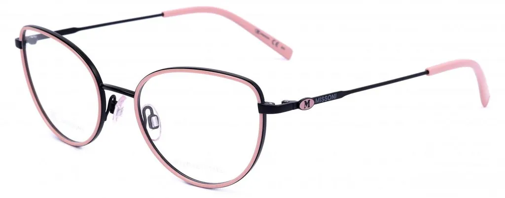 M Missoni MMI 0061 Noir Nude 51/19/145 Lunettes de Vue pour Femme Chic