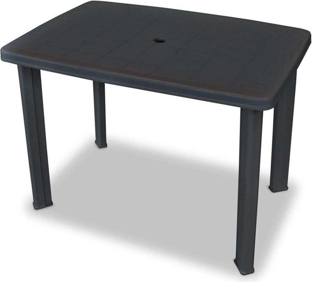 "SALE 2026"Sitzgruppe Gartenmöbel Garten-Garnitur - Anthrazit 3-tlg. Bistro-Set Kunststoff Anthrazit Stabli Möbel5162919