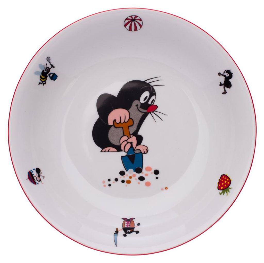 Thun 1794 Maulwurf und Spaten, tiefer Teller, 20cm, Produktbild 