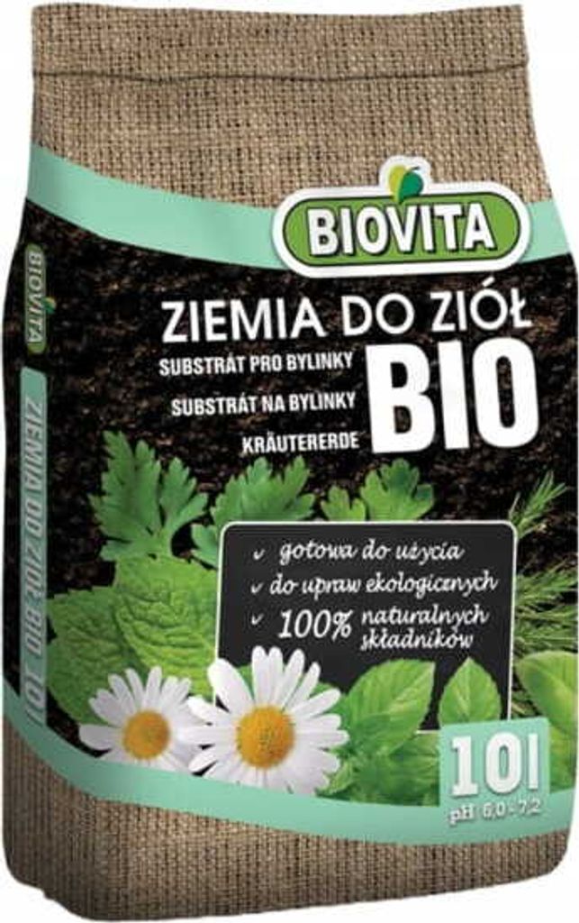 Biovita Erde, -Substrat Für Kräuter, Natural 10L Produktbild 