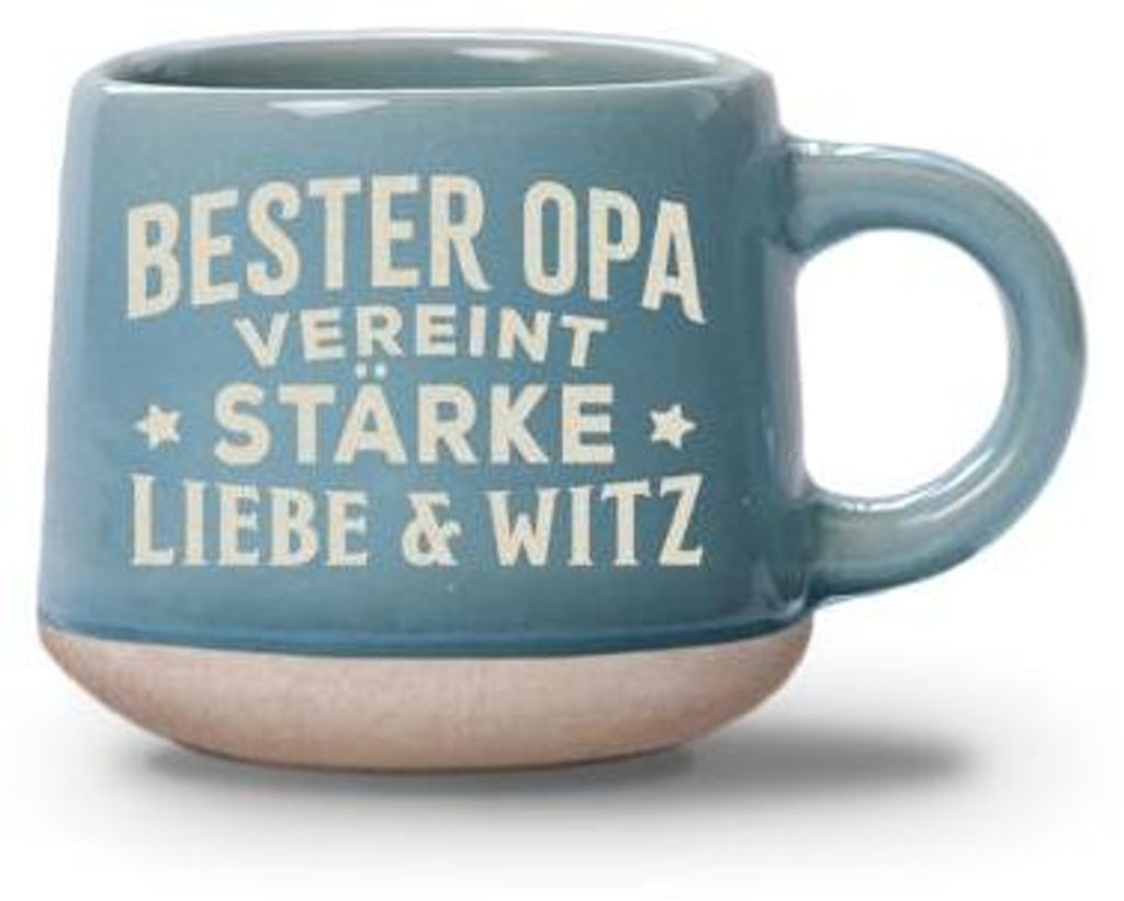 Espressotasse 60 ml mit Opa-Motiv, personalisierbar mit Produktbild 