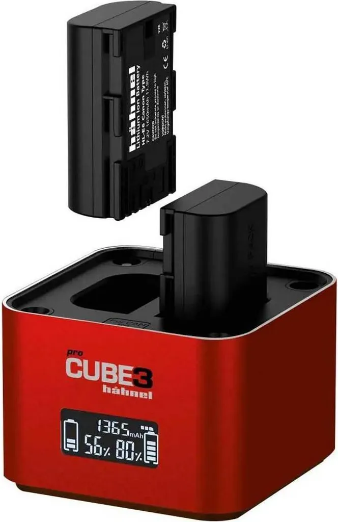 Hähnel Procube 3 Chargeur Double Anti Panne de Batterie Canon