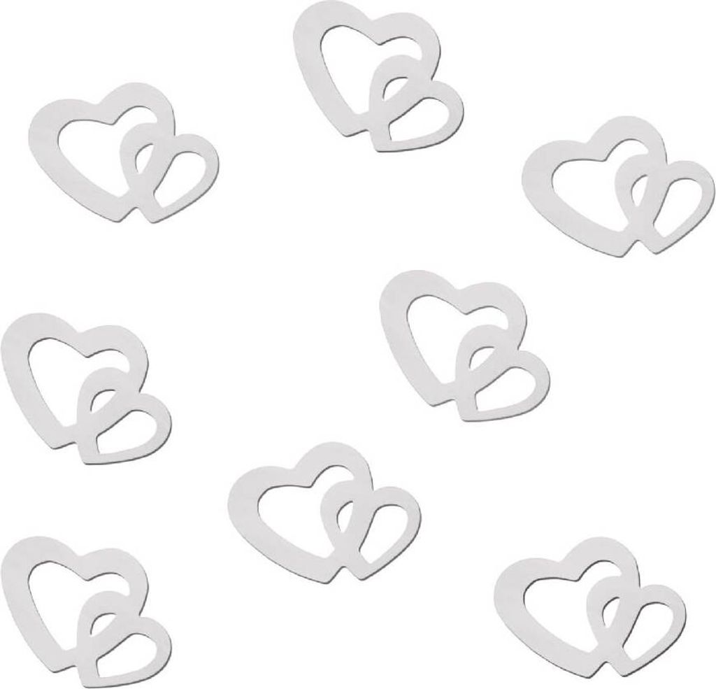 Oblique Unique Herz Konfetti Tischdeko Liebe Romantik Produktbild 