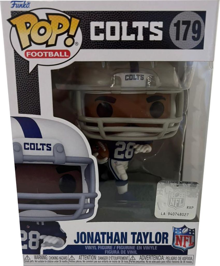 NFL Colts - Jonathan Taylor 179 - Funko Pop! Vinyl Figur Produktbild 