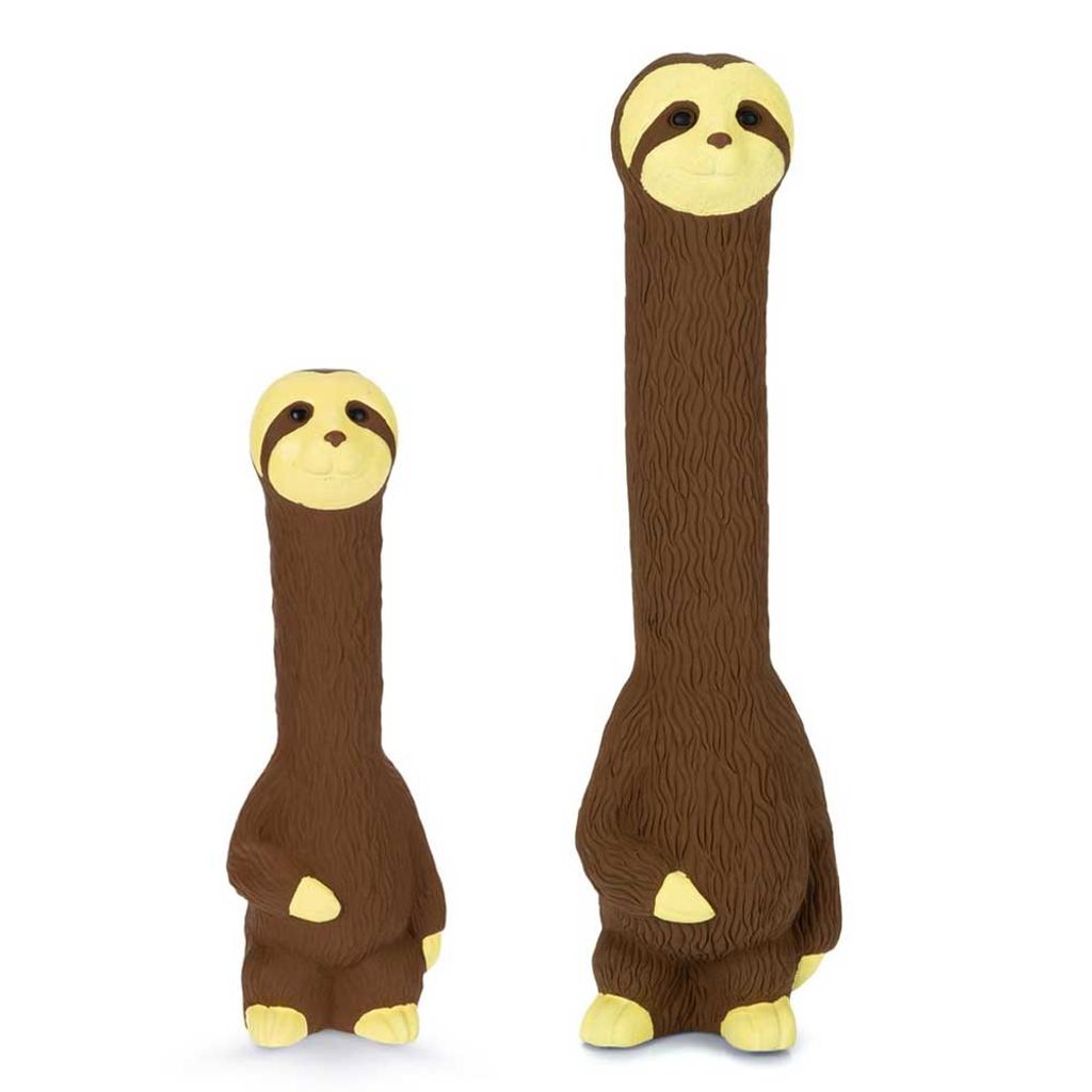 Beeztees Faultier Finn - Hundespielzeug - Latex - braun - 25x7,5x6,5 cm