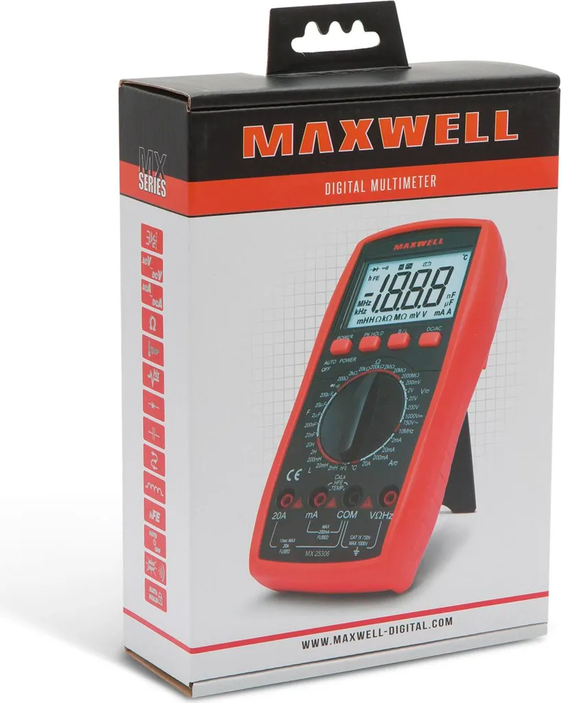 Éliminez les erreurs de mesure avec le Multimètre True RMS MX 25306 [25306] - 5
