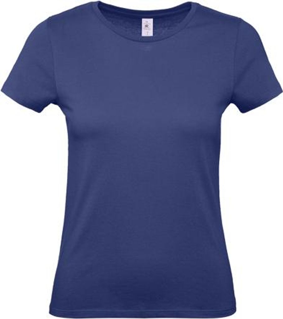 Damen-T-Shirt, Kurzarm - B&C #E150/W - electric blue - Größe L