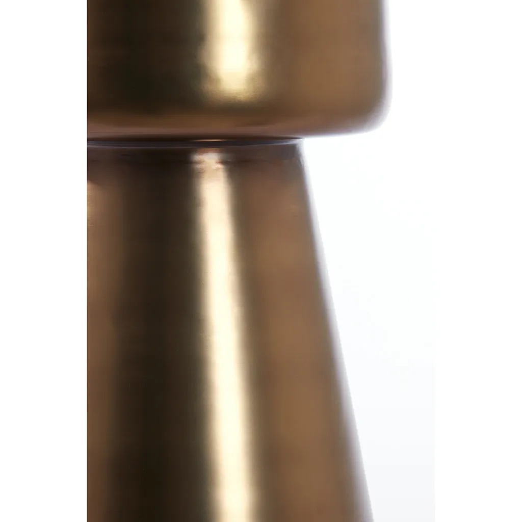 Bout de canapé Dakwa Bronze Brillant Light & Living - Table d'appoint - 5