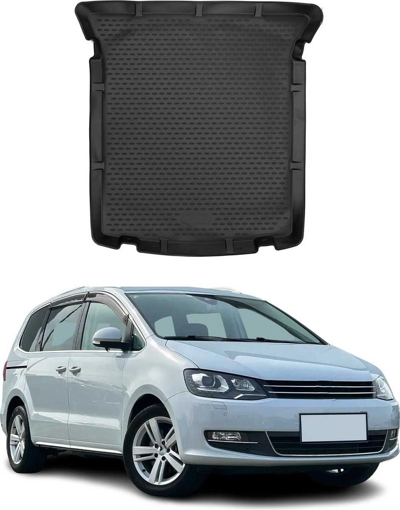 Tappetino per bagagliaio Vaschetta per VW Sharan 2010-2021 Immagine del prodotto 