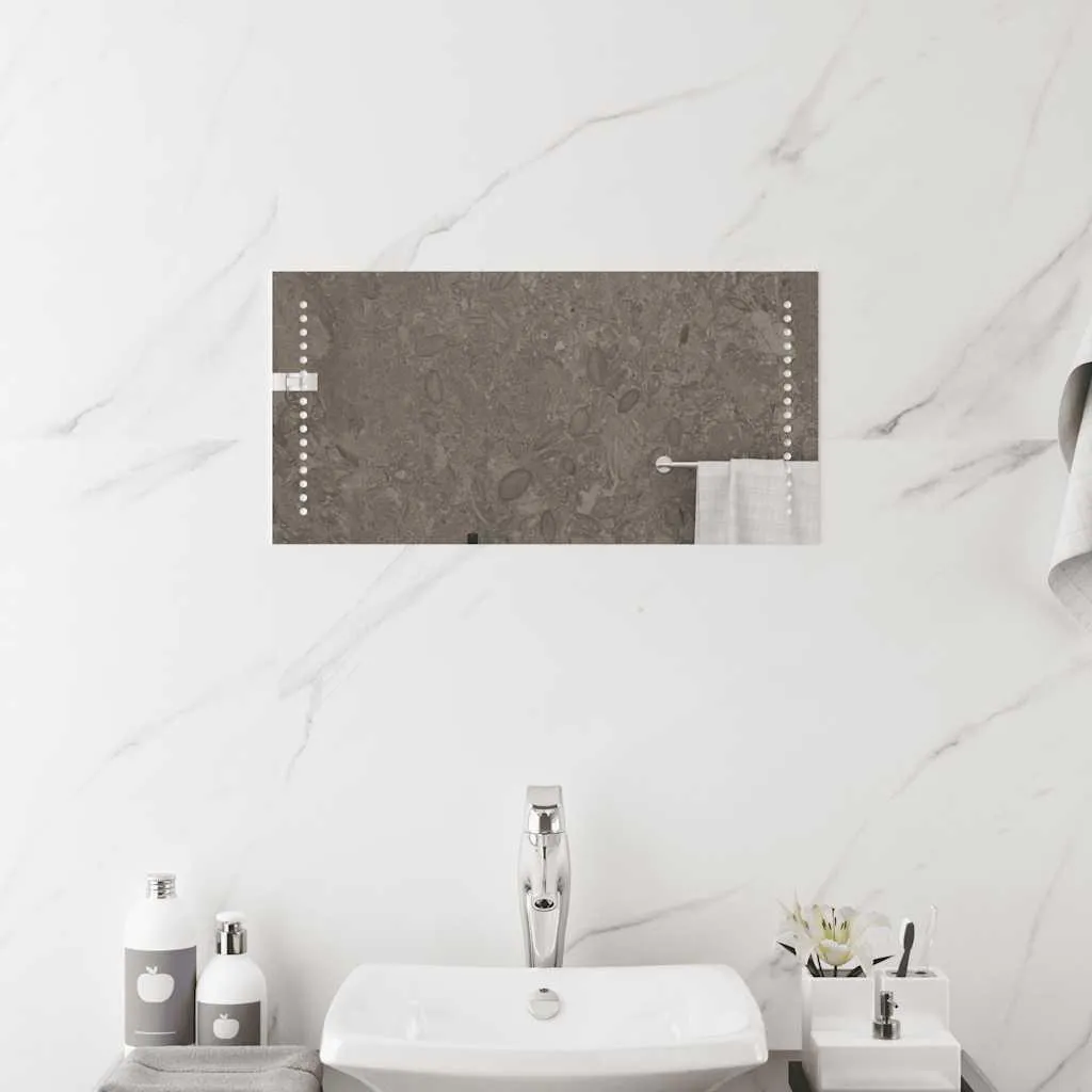 Specchio da bagno a LED 60x30 cm - 3
