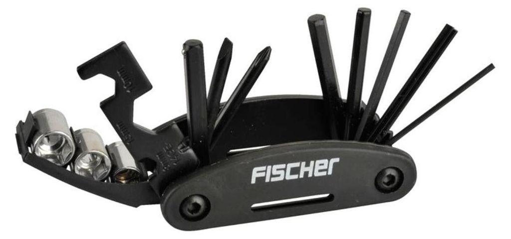Outil multifonctionnel pour vélo FISCHER 15 pièces Image du produit 