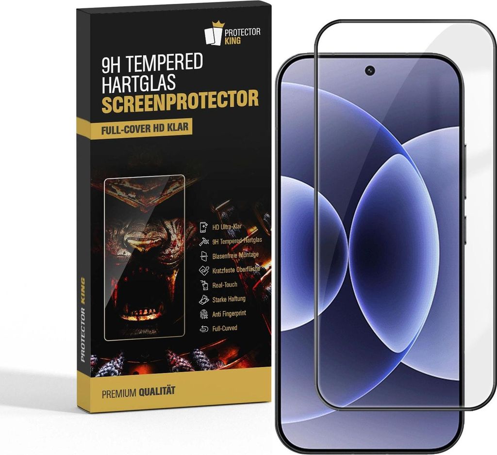 3x 9H Panzerglas für Xiaomi 17 Pro Max Full Screen HD klar echtes Tempered Glass Displayschutz Schutzglas Schutzfolie Screen-Protector