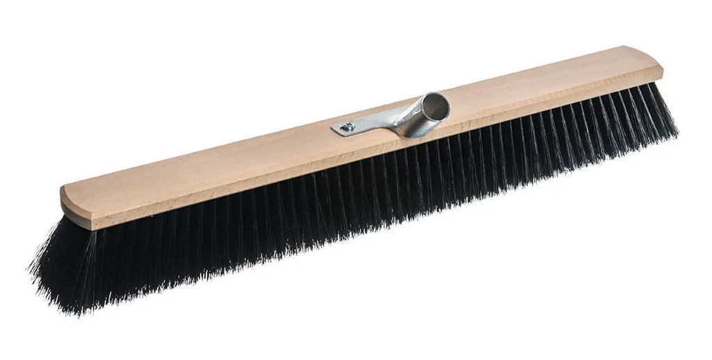 Scopa in Legno 60 cm Professionale | Scopa Industriale per Grandi Superfici
