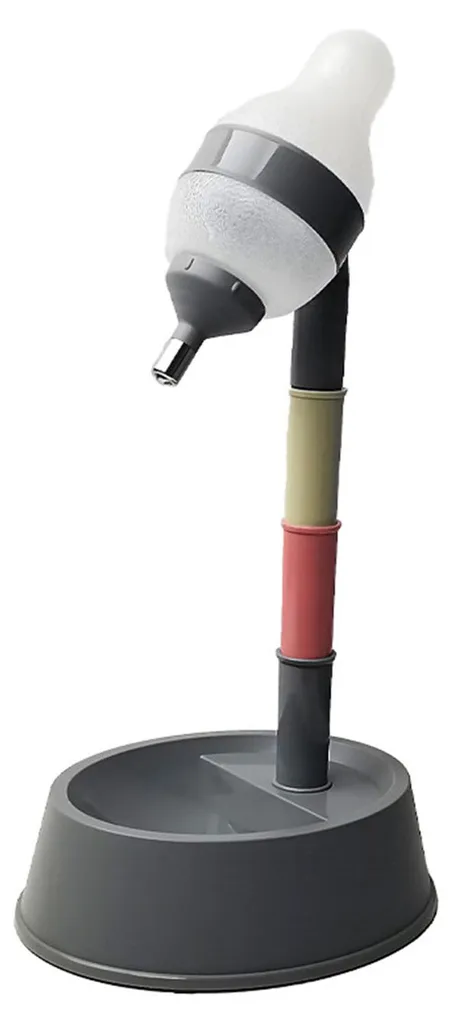 Distributeur d'eau pour chats sur pied ergonomique contre les douleurs