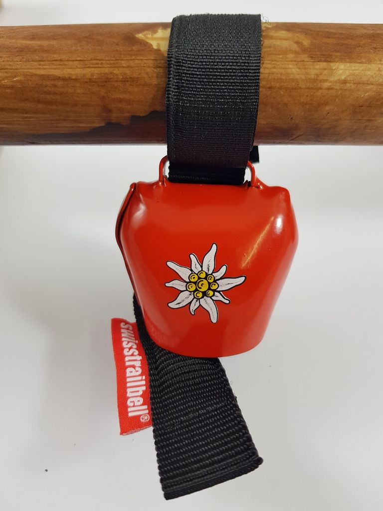 swisstrailbell® Edition rot mit Edelweiß Produktbild 