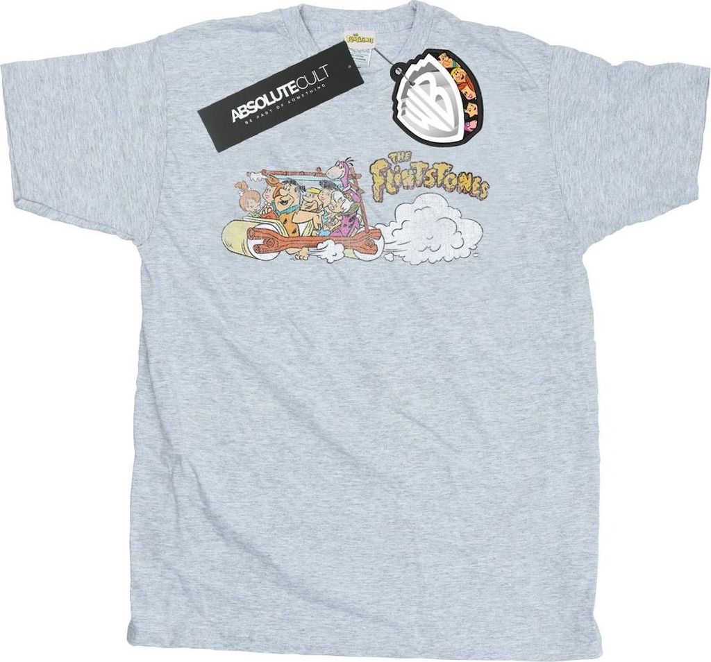 The Flintstones - T-Shirt für Herren BI25080 (S) (Grau)