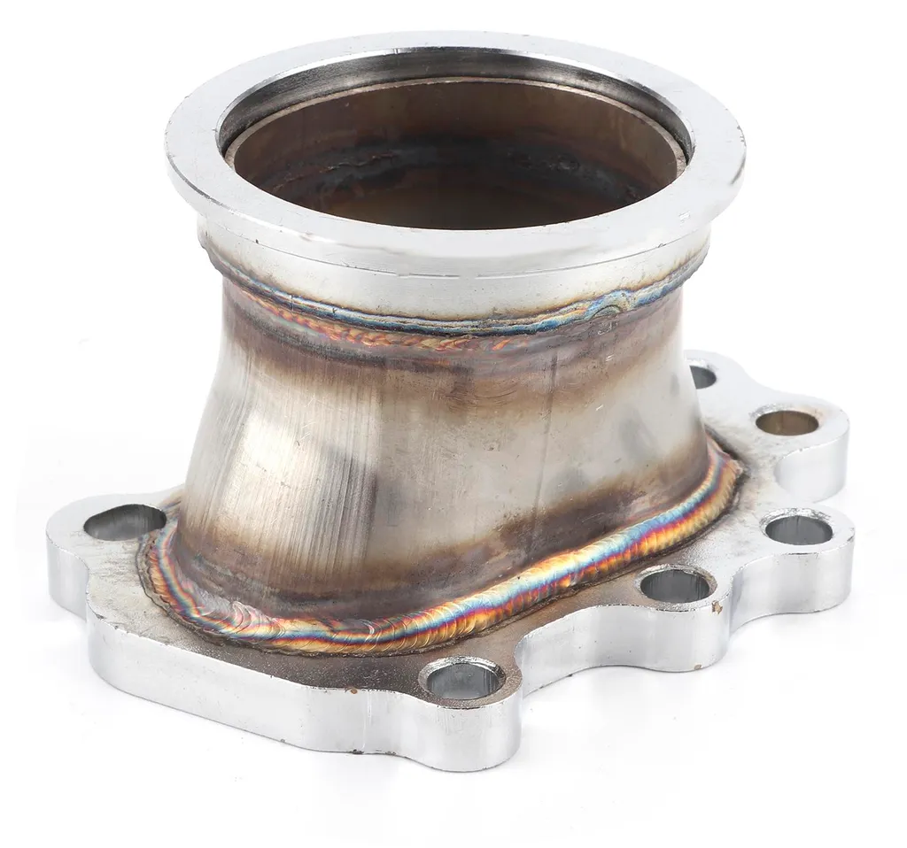 Adaptateur Turbo 8 Boulons vers V-Band 3 Pouces pour Garrett T25 T28 GT28