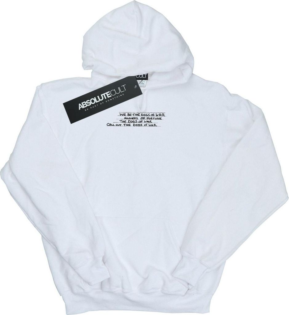 AC/DC - "Dogs Of War" Kapuzenpullover für Herren BI2554 (XL) (Weiß)