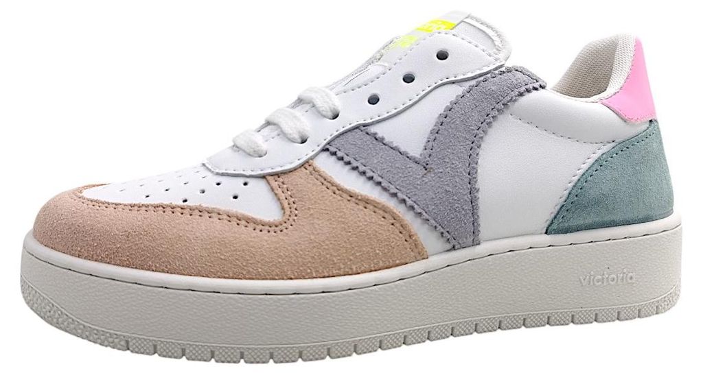 Victoria - Chaussures à lacets, baskets basses, style Image du produit 