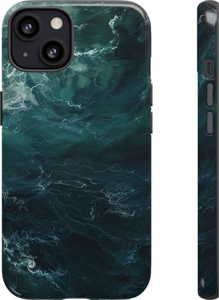Dunkle Wasserwirbel – Hülle Kompatibel mit iPhone 13