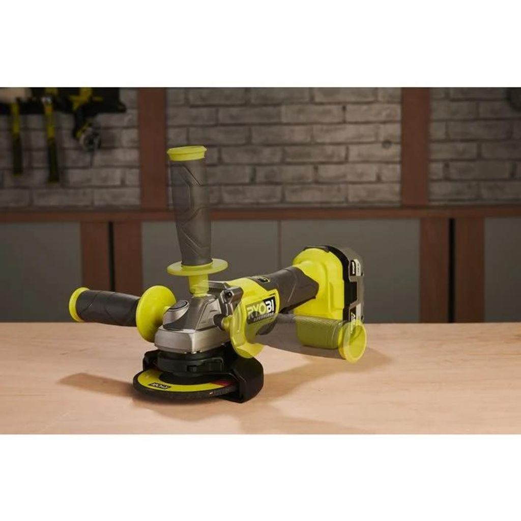 Ryobi RAG18BL-0 Winkelschleifer, 125 mm Akku, 18 V, nur Produktbild 5