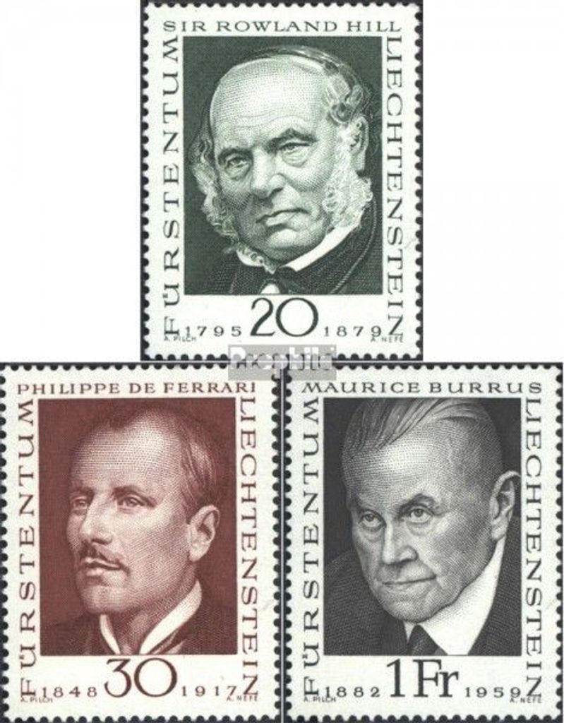 Briefmarken Liechtenstein 1968 Mi 503-505 (kompl.Ausg.) postfrisch Philatelie