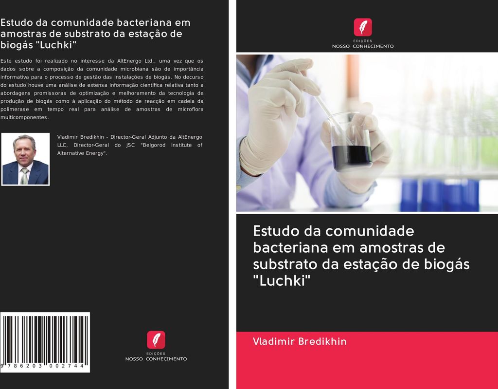 Estudo da comunidade bacteriana em amostras de substrato da estação de biogás "Luchki"