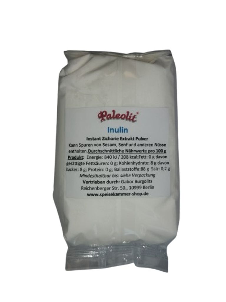 Paleolit Inulin Zichorie Extrakt Instant Pulver 200g
